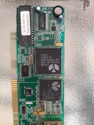 Lote 4 Tarjetas ISA Modems retro