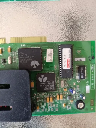 Lote 4 Tarjetas ISA Modems retro