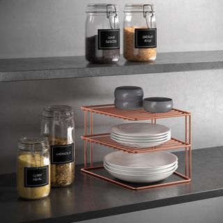 Metaltex PALIO COPPER - Rinconera 3 Niveles. Acaba