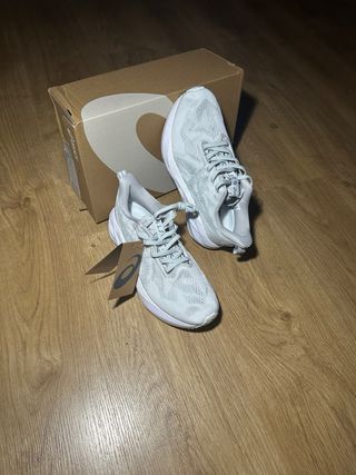 Asics Novablast 5 Gris/Blanco