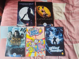 Manuales de videojuegos PS2, PS3 y PS4