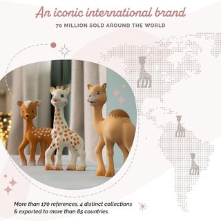 Sophie la Girafe Vulli 616341 Cervatillo Fanfan, m