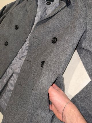 Giacca A|X Armani Exchange Doppiopetto Grigia