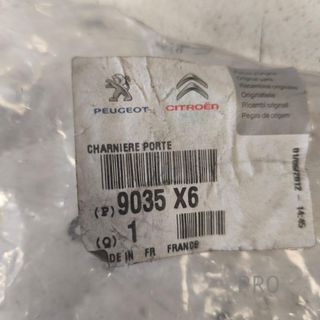 BISAGRA PUERTA DELANTERA IZQUIERDA PEUGEOT 308 NUEVO 9035X6