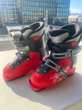 Botas de esquí Salomon infantiles Talla 18