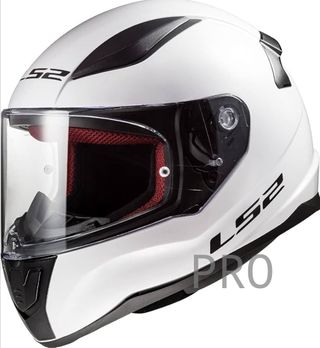 Casco de moto integral blanco XXL - Ls2