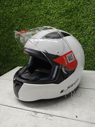 Casco de moto integral blanco XXL - Ls2