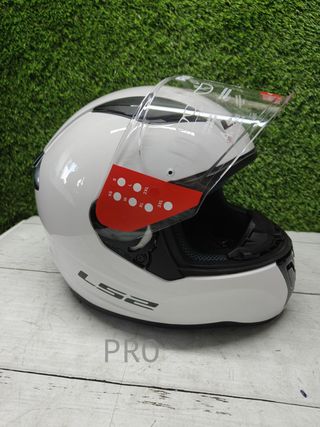 Casco de moto integral blanco XXL - Ls2