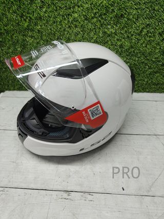Casco de moto integral blanco XXL - Ls2