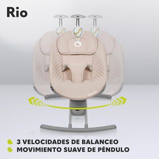LIONELO Rio - Balancín eléctrico para niños de has