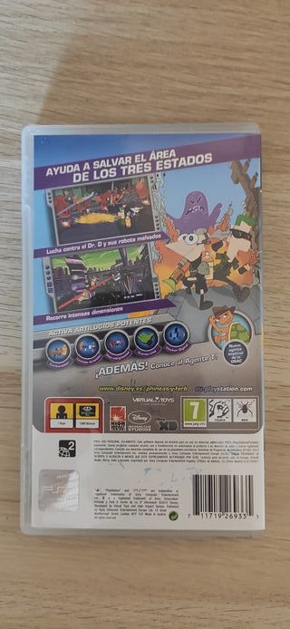 Phineas y Ferb: A través de la 2a Dimensión PSP