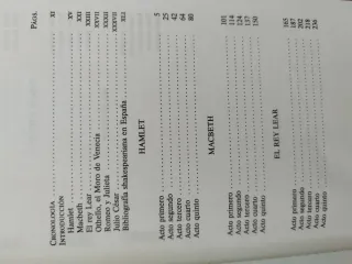 Tragedias. Shakespeare.