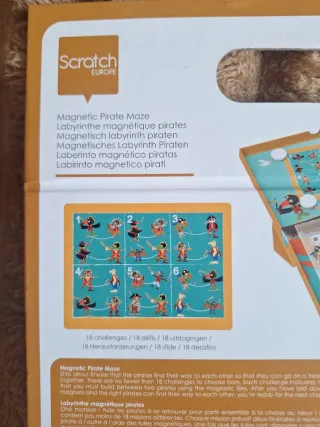 Juego magnético pirata EduLogic