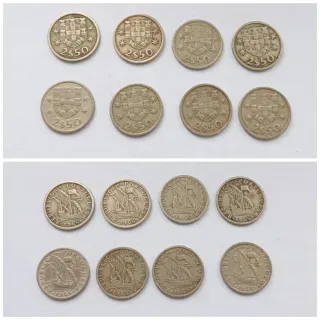 Lote 34 Moedas 2$50 Portugal