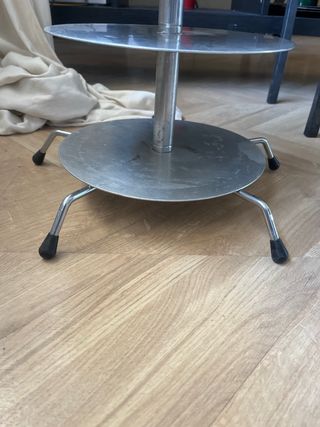 Expositor metálico 3 niveles