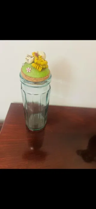 Barattolo mucca vintage