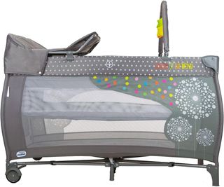 Asalvo Cuna de Viaje 4 en 1 – Doble Altura, Parque