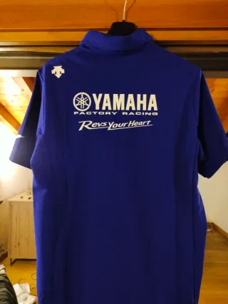 Maglietta Yamaha Uomo Blue firmata VALENTINO ROSSI