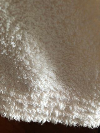 Albornoz señora color vainilla