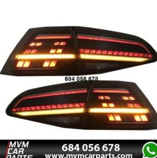Pilotos traseros LED Ahumados Volkswagen Golf VII