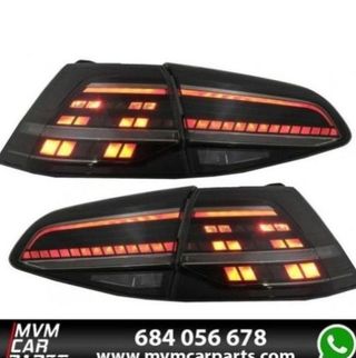 Pilotos traseros LED Ahumados Volkswagen Golf VII