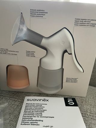 Sacaleches manual Suavinex + Biberón Zero Zero