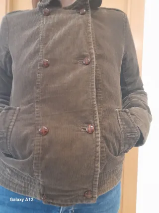 Chaqueta Pana Pull&Bear Talla L