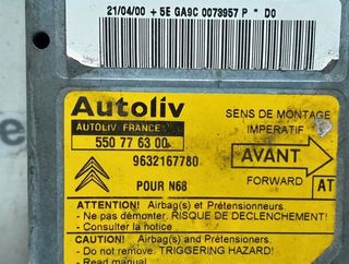 9632167780 centralita airbag citroen xsara 1112231