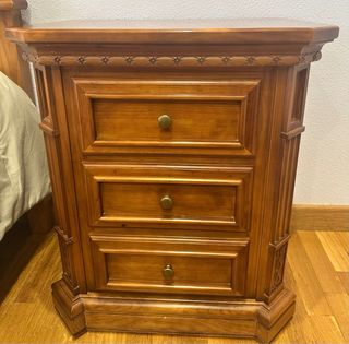 Dormitorio completo madera maciza