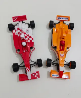 2 Coches F1 Slot 1/32 Circuit Cataluña scalextric