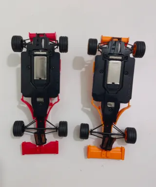 2 Coches F1 Slot 1/32 Circuit Cataluña scalextric