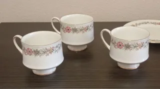 Juego 3 Tazas+Azucarero+Platillo paragon,belinda