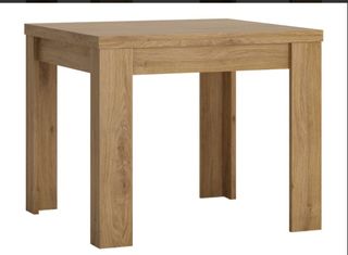 Mesa Comedor Extensible Madera 80x80-160x80