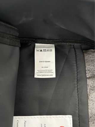 Mochila Fjällräven Kanken Grande Preta