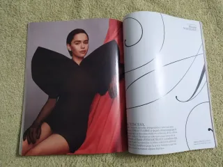 Vogue mayo 2019 Emilia Clarke ( juego de tronos)