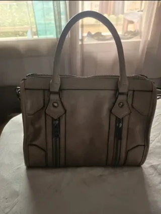 Bolso vintage beige