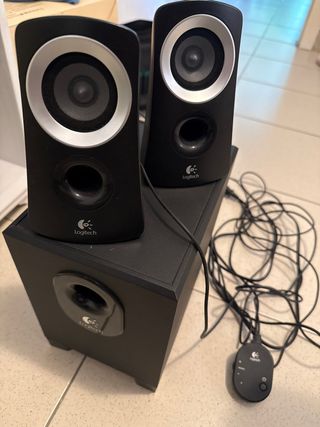 Altavoces Logitech Negro