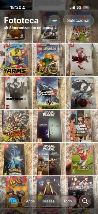 Lote de juegos Nintendo Switch