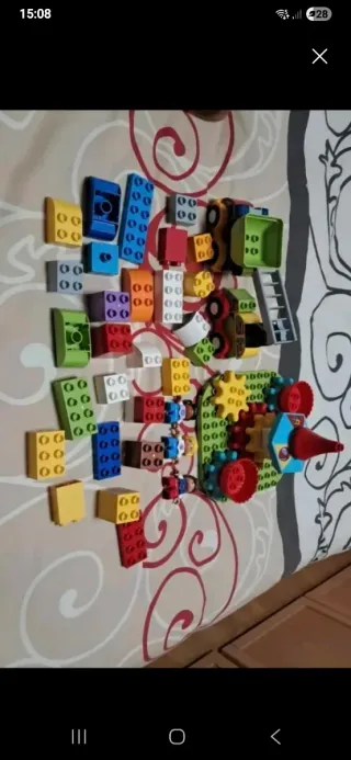 Lego Duplo Carrusel y Coches