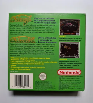 Galaga Galaxian Game Boy Nintendo