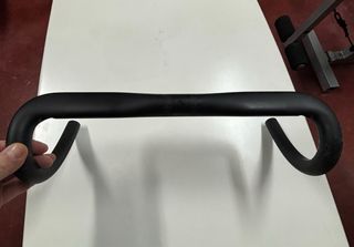 Manillar y potencia deCarbono HB-R100-CF 380mm