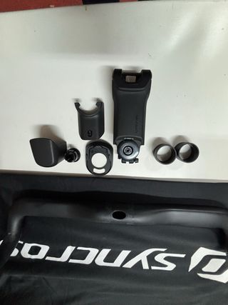 Manillar y potencia deCarbono HB-R100-CF 380mm