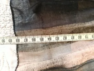 Vestido estampado rayas verticales manga larga