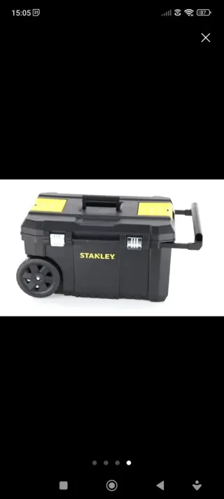 Arcón Caja Herramientas Stanley con Ruedas