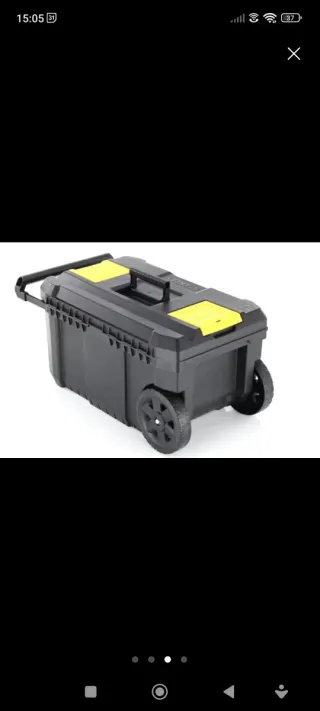 Arcón Caja Herramientas Stanley con Ruedas