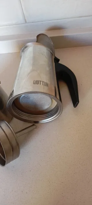 Cafetera Italiana Acero Inoxidable