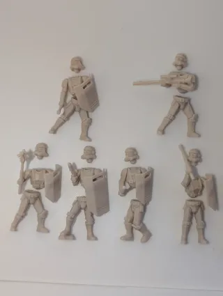 Figuras Star Wars Legion Riot Troopers
