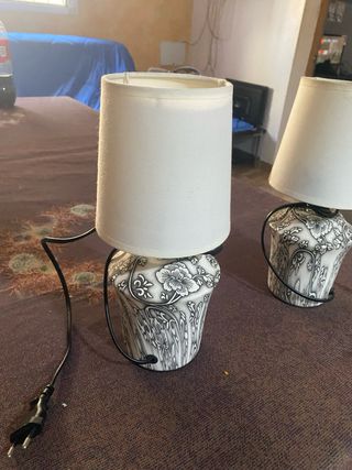 Lámparas de mesita de noche (2 unidades)