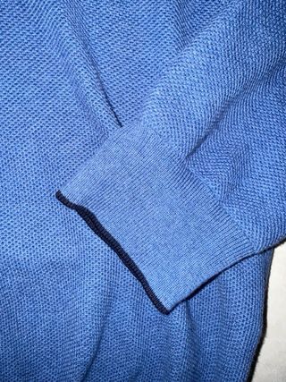 Polo Ralph Lauren Mezza Zip Cotone Pima Blu XXL