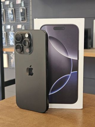 IPHONE 16 PRO 256GB NEGRO BATE. 100%